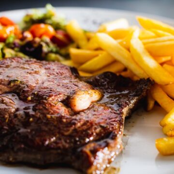 Rib-eye steak