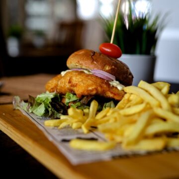Fried Chicken Burger